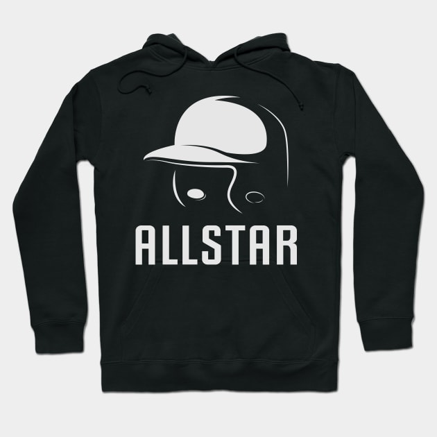 allstar baseball Hoodie by thecave85